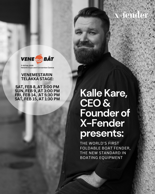 The Official Launch of X-Fender at the Vene Båt 2025 Expo!